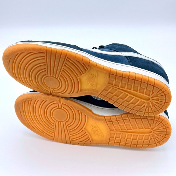 Nike‎ Dunk Low SE Men's 14 Monsoon Blue/Armory Blue/Gum Yellow HQ1931-400 - Picture 4 of 7